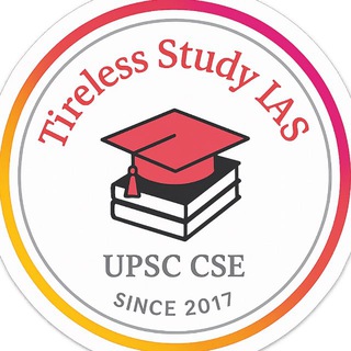 Telegram profile photo for Tireless Study IAS (Official)