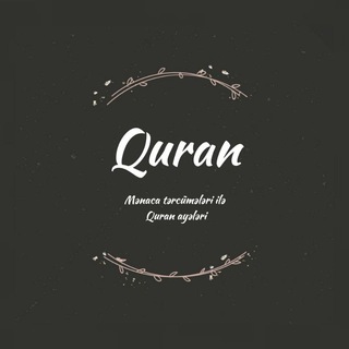Telegram profile photo for Ən doğru kəlam–Quran
