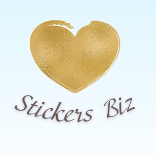 Telegram profile photo for Stickers Biz || Все стикеры здесь ✨