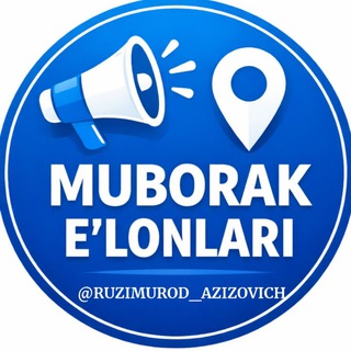 Telegram profile photo for 💥MUBORAK E'LONLARI💥