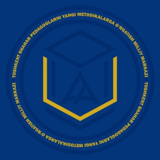 Telegram profile photo for Toshkent shahar pedagoglarni yangi metodikalarga o‘rgatish milliy markazi