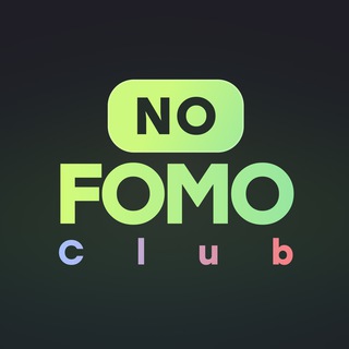 Telegram profile photo for NO FOMO CLUB