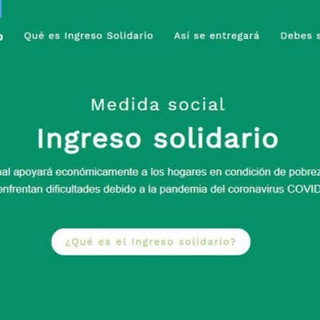 Telegram profile photo for Noticias Programas sociales Renta ciudadana, Familias en accion, Ingreso solidario, adulto mayor