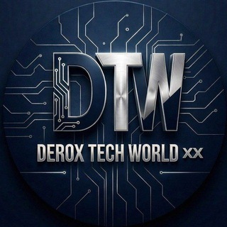 Telegram profile photo for DEROX TECH WORLD✘✘