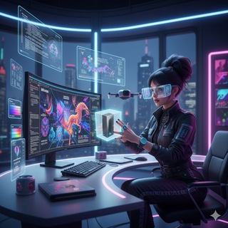 Telegram profile photo for Creative AI Studio Dj