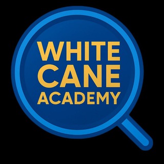 Telegram profile photo for WhiteCane Academy 🔎