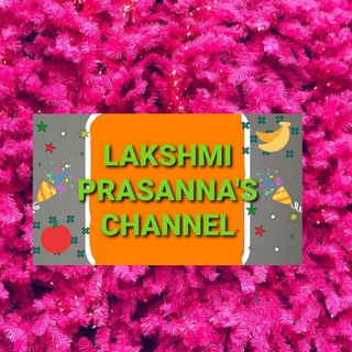 Telegram profile photo for Lakshmi Prasanna's Channel