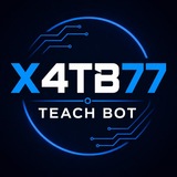 Telegram profile photo for X4TB77 Teach Bot