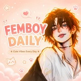 Telegram profile photo for Femboy Daily