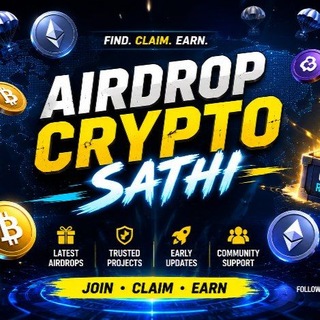 Telegram profile photo for Airdrop crypto sathi