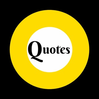 Telegram profile photo for π€β¨ Quotes | Positive | Inspirational | Motivational