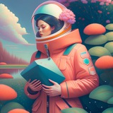 Telegram profile photo for News. Курс по Stable Diffusion «Промпт-мастер»