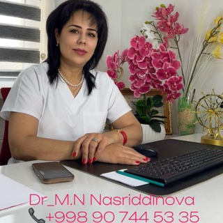 Telegram profile photo for ЖЕНСКОЕ ЗДОРОВЬЕ (НАСРИДДИНОВА М.Н.)