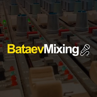 Telegram profile photo for Bataev Mixing