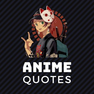 Telegram profile photo for Anime quotes