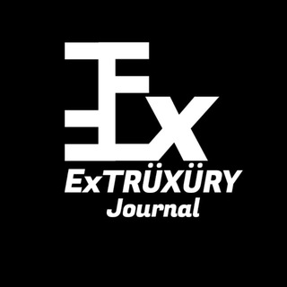 Telegram profile photo for ExTRÜXÜRY Journal