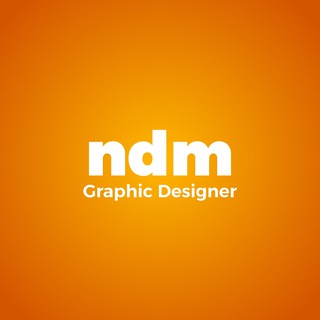 Telegram profile photo for ndm – Graphic Design