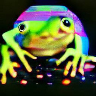 Telegram profile photo for Frogs of DALL-E