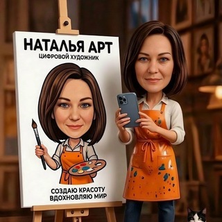 Telegram profile photo for Наталья Арт Иркутск цифровой художник