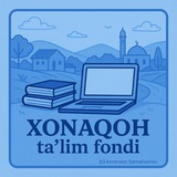 Telegram profile photo for Xonaqoh ta’lim fondi