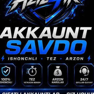 Telegram profile photo for AZIZ4IK SAVDO