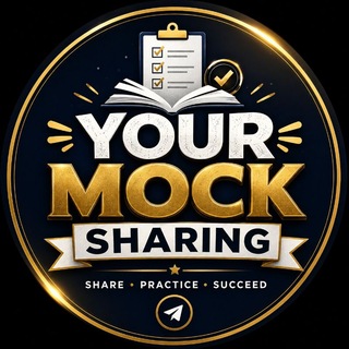 Telegram group profile photo for YOURMOCKSHARING