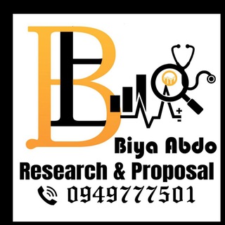 Telegram profile photo for Research and proposal