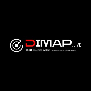 Telegram profile photo for DIMAP.LIVE - Новини Проєкту, Мапа Тривог та загроз, руху цілей в реальному часі 24/7