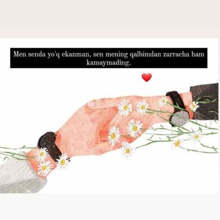 Telegram profile photo for To'siqlarga qaramay sevdik