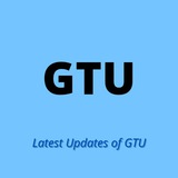 Telegram profile photo for GTU Updates for Degree Engineering