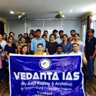Telegram profile photo for UPSC/UK-UP PCS- VEDANTA IAS