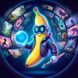 Telegram profile photo for Banana GPT — ChatGPT и AI генерация