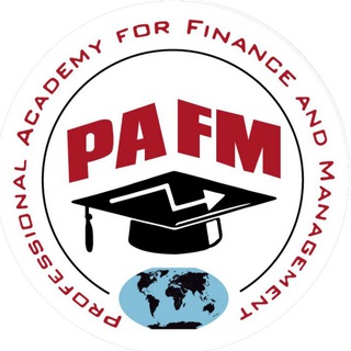 Telegram profile photo for الأكاديمية المهنية للعلوم المالية والإدارية - PAFM