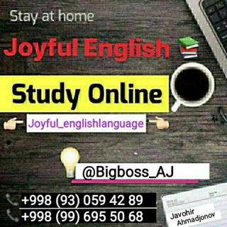 Telegram profile photo for Joyful English 📚