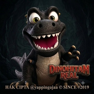 Telegram profile photo for DINOHITAM REAL 🇮🇩