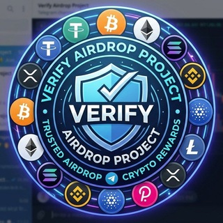 Telegram profile photo for Verify Airdrop Project