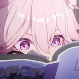 Telegram profile photo for 𝜗 𝜚 hoyo writing confession . .