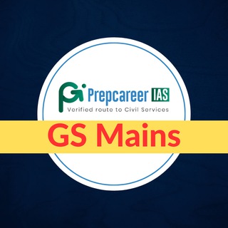 Telegram profile photo for UPSC Mains with Prepcareer IAS