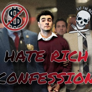 Telegram profile photo for Hate Rich Confession