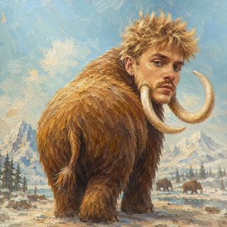 Telegram group profile photo for ОЧКО МАМОНТА 😶🌫️