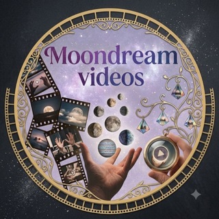 Telegram profile photo for Moondream videos 🎥