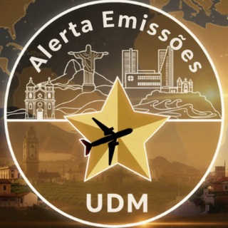 Telegram profile photo for Alertas de emissões | Universo das Milhas