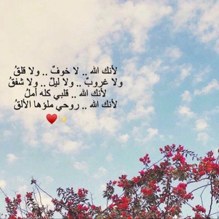 Telegram profile photo for روح لله هاربه 🕊♥️