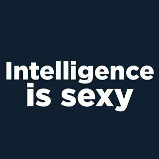 Telegram profile photo for Intelligence is Sexy