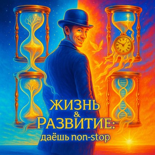 Telegram profile photo for Жизнь & Развитие: даёшь non-stop!