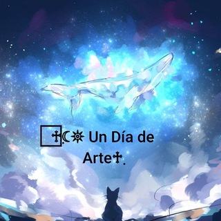 Telegram profile photo for ⃞♱𝅼☾𖤓 Un Día de Arte♱𝅼