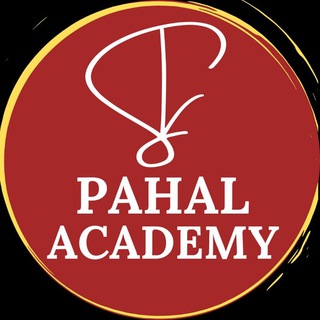 Telegram profile photo for Pahal Academy | RAS Preparation | RPSC Exams