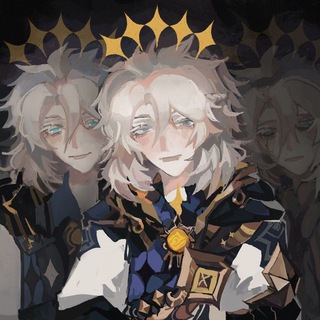 Telegram profile photo for worship of Albedo