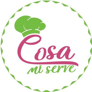 Telegram profile photo for COSA MI SERVE - Tutto per le tue ricette