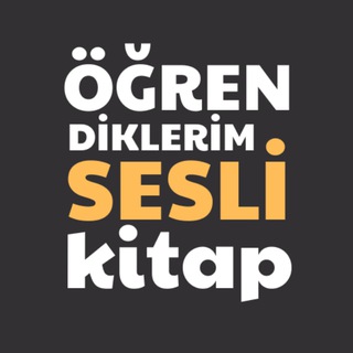 Telegram profile photo for Öğrendiklerim Sesli Kitap